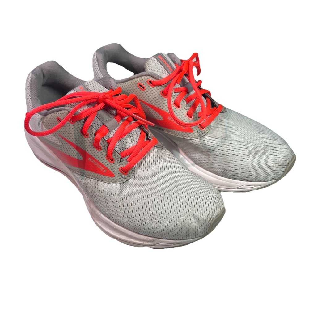 Women's BROOKS Range 9B Running Shoes 1203361B055 Gray Burnt Orange GREAT SHAPE!